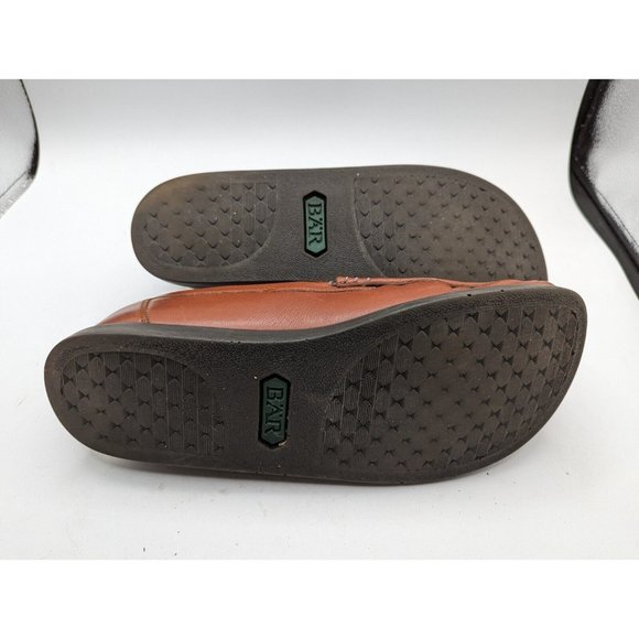 BAR Germany Men\'s Real Leather Slip On Loafer Brown Casual Shoes Size 9